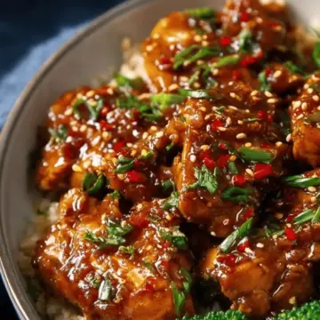 Slow Cooker Honey Garlic Chicken