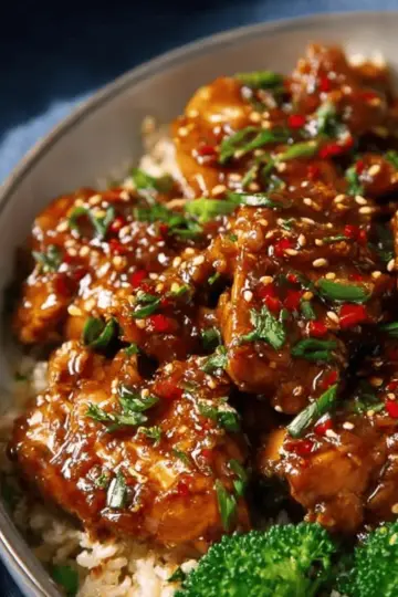 Slow Cooker Honey Garlic Chicken