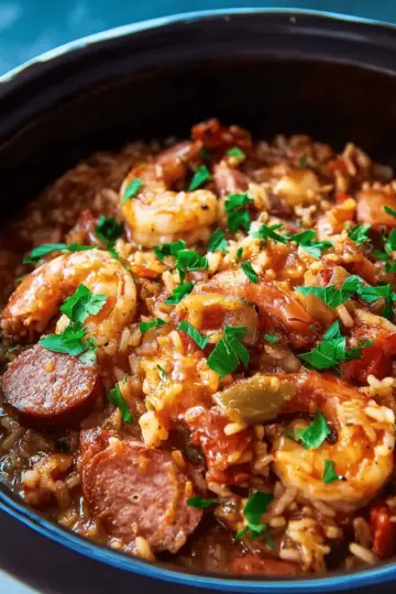 Slow Cooker Jambalaya