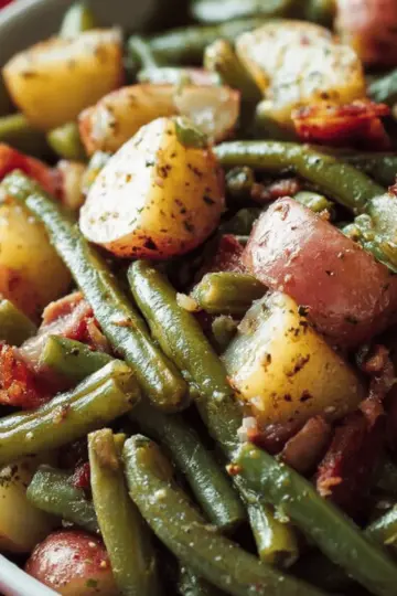 Country Ranch Green Beans and Potatoes