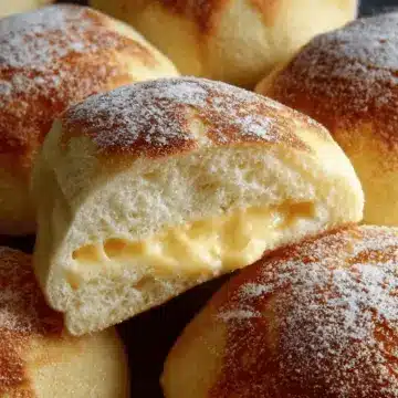 Stovetop Custard Cream Buns