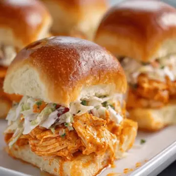 Buffalo Chicken Sliders