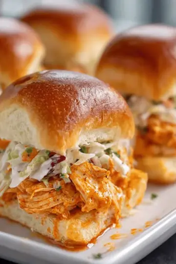 Buffalo Chicken Sliders