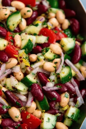 Mediterranean Bean Salad