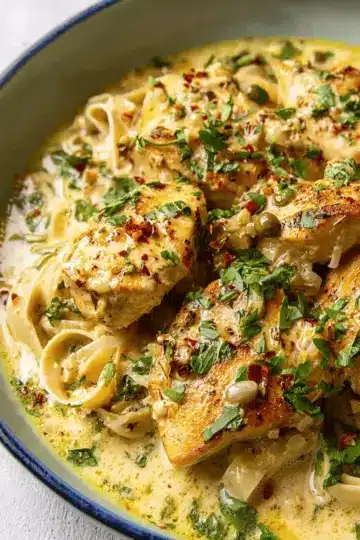 Creamy Pepperoncini Chicken