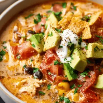 Easy Chicken Taco Soup