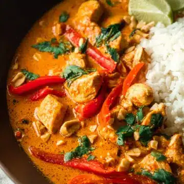 Thai Peanut Curry with Chicken