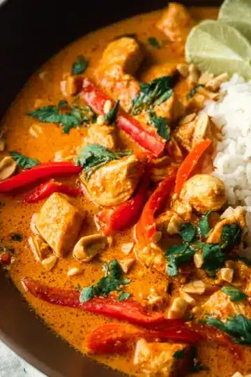 Thai Peanut Curry with Chicken