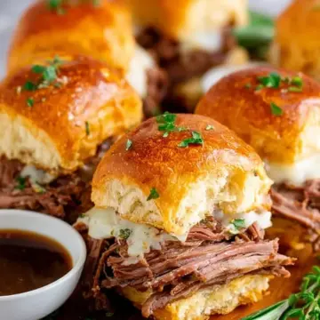 Easy French Dip Sliders Recipe