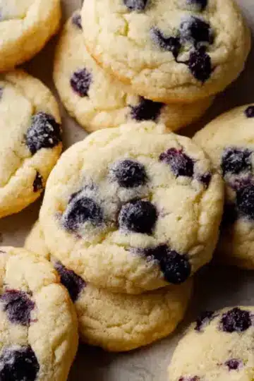 Lemon Blueberry Cookies Recipe