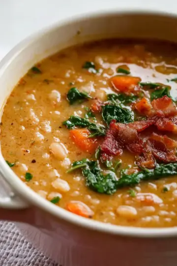 White Bean Soup With Bacon