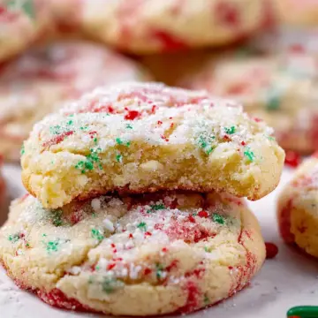 Christmas Ooey Gooey Butter Cookies