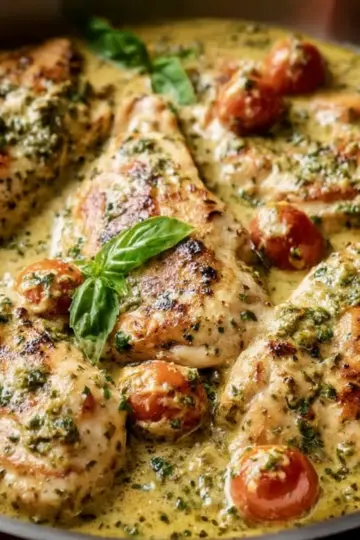 Creamy Pesto Chicken