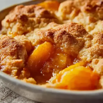 Fresh Southern Peach Cobbler