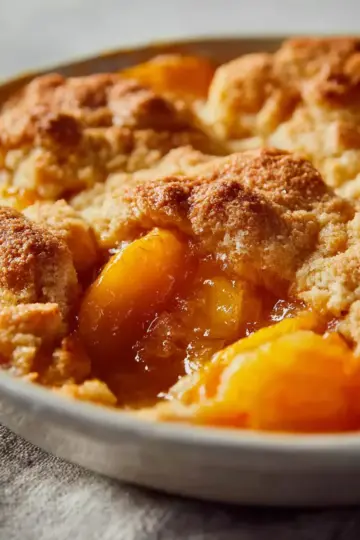 Fresh Southern Peach Cobbler