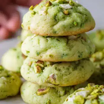 Pistachio Pudding Cookies