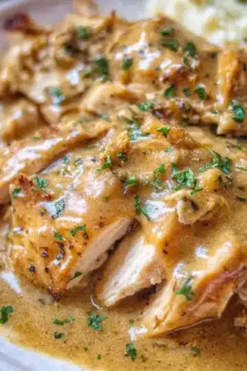 Crockpot Chicken & Gravy
