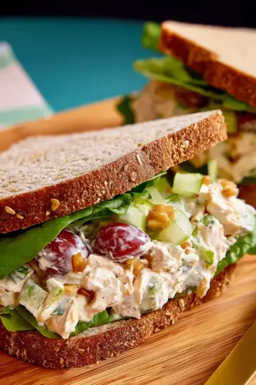 No-Chicken Salad Sandwich