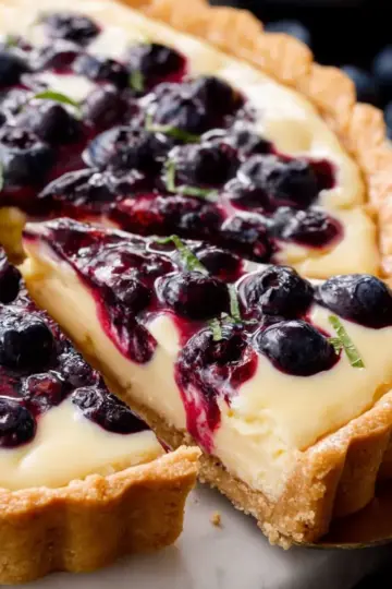 Lemon Blueberry Tart