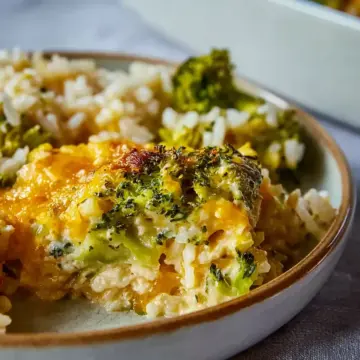 Broccoli Casserole with Rice