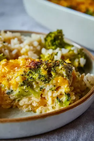 Broccoli Casserole with Rice