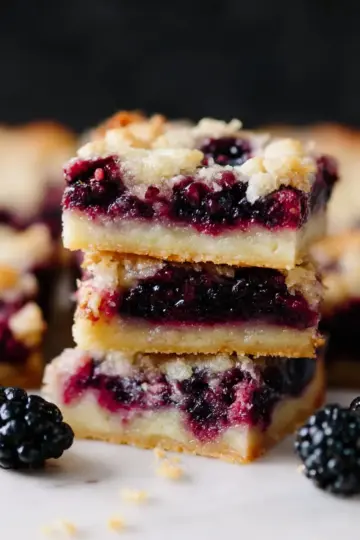 Blackberry Pie Bars