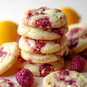 Lemon Raspberry Cookies