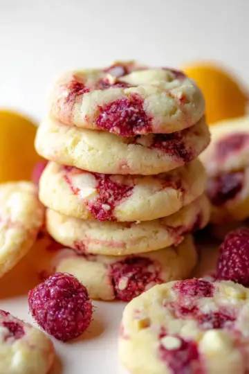 Lemon Raspberry Cookies