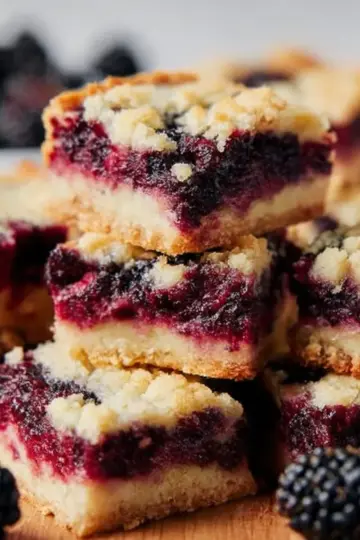 Blackberry Pie Bars