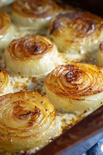 Roasted Creamed Onions