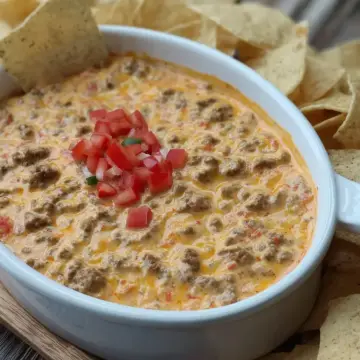 Rotel Dip with Sausage