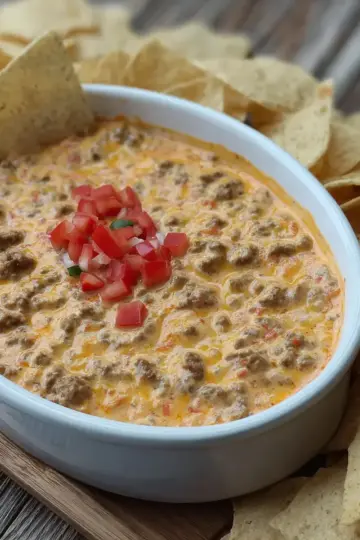 Rotel Dip with Sausage