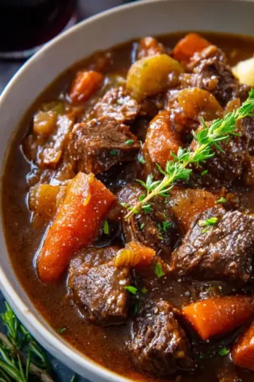 Red Wine Beef Stew