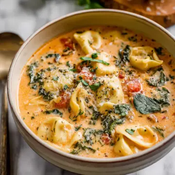 Creamy Tortellini Soup
