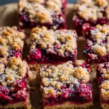 Berry Crumble Bars