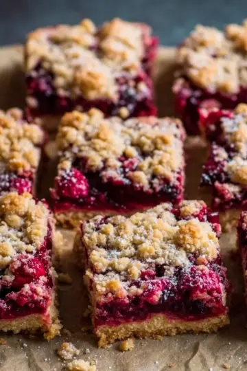 Berry Crumble Bars
