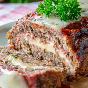Sicilian Stuffed Meatloaf