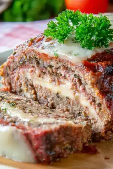 Sicilian Stuffed Meatloaf