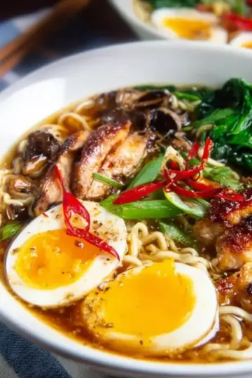 The Best Homemade Chicken Ramen (Easy Ramen Recipe)