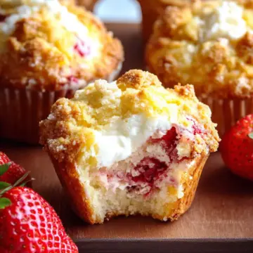 Strawberry Cream Cheese Muffins