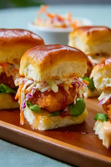 Bang Bang Chicken Sliders