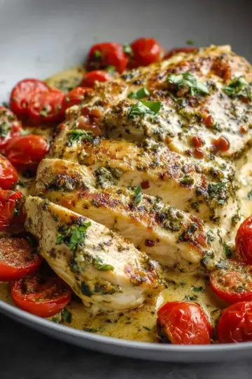 Creamy Pesto Chicken