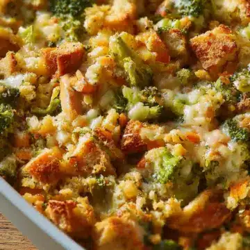 Broccoli and Stuffing Casserole