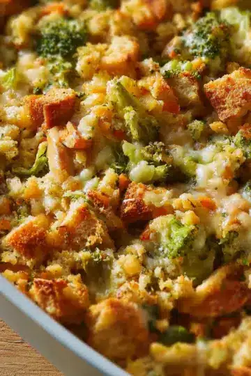 Broccoli and Stuffing Casserole