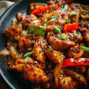 Black Pepper Chicken