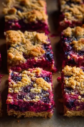 Berry Crumble Bars