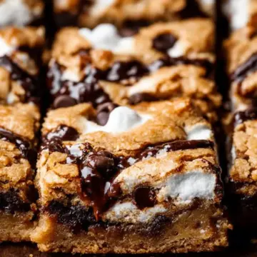 S’mores Cookie Bars