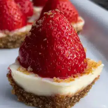 Deviled Strawberries (Made with a Cheesecake Filling)