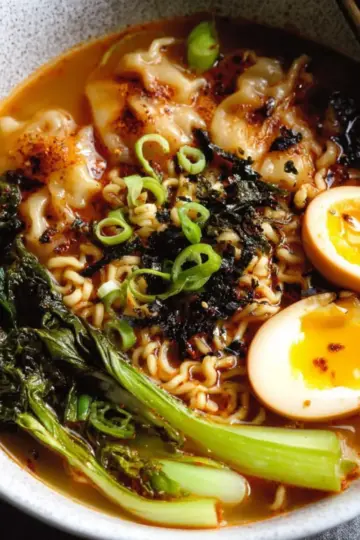 Dumpling Ramen Soup