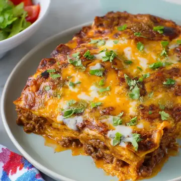Beef Enchilada Casserole
